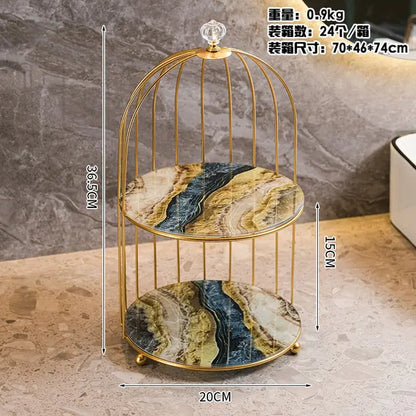 Bird Cage Cosmetic Organizer