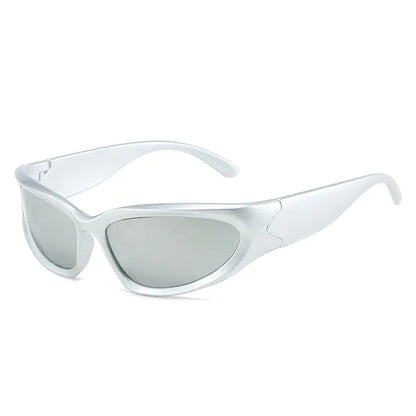 Wrap Around Oval Sunglasses UV400