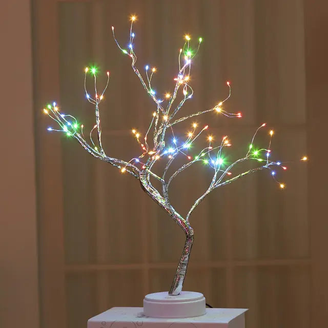 Christmas Greeting Tree Light