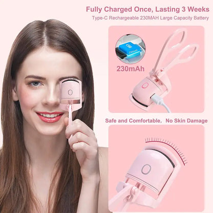 Heated Eyelash Curler Rechargeable