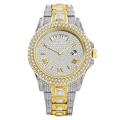 Men's Luxury Crystal Watches