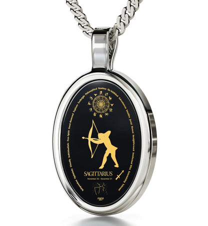 Sagittarius Zodiac Necklace