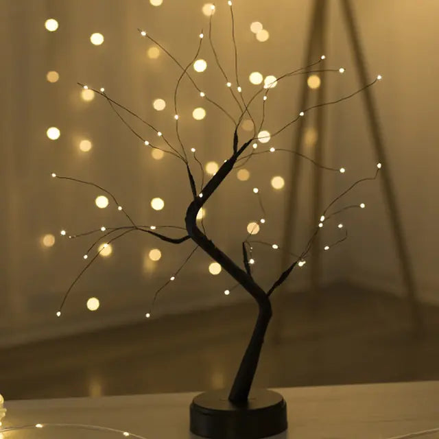 Christmas Greeting Tree Light