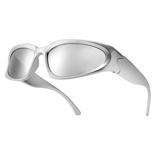 Wrap Around Oval Sunglasses UV400