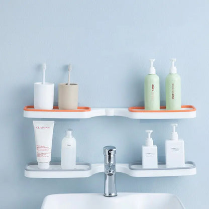 Rotating Bathroom Storage Rack Holder