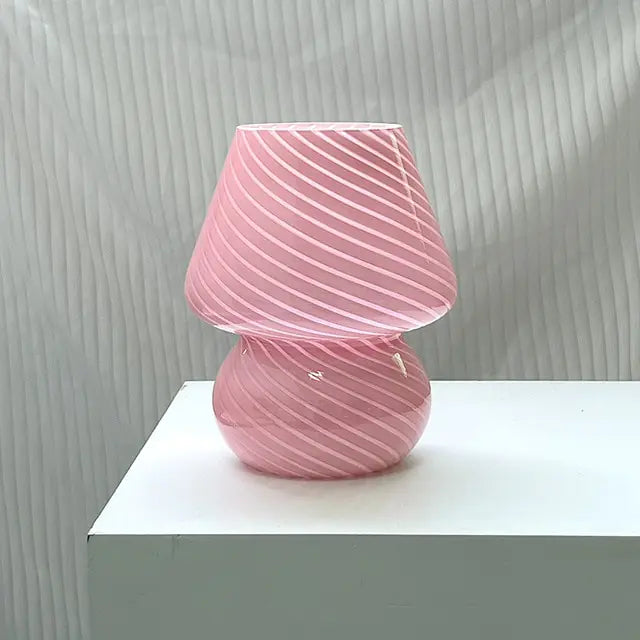 Glass Translucent Bedside Lamp