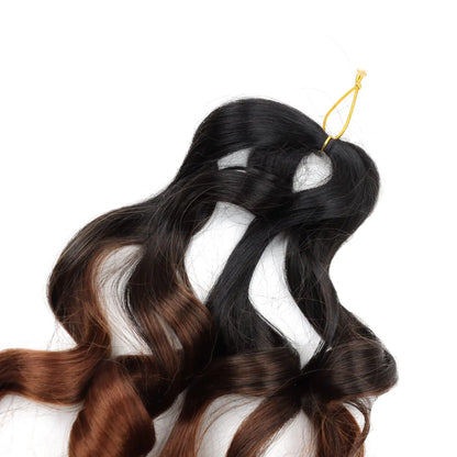 French Curl Braiding Synthetic Hair