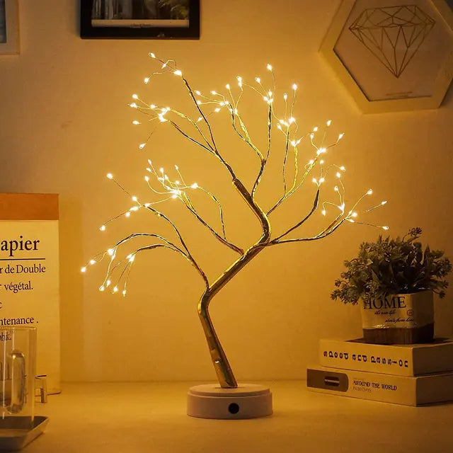 Tree Night Light Touch Lamp