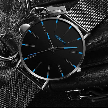 Minimalist Stainless Steel Mens Watch