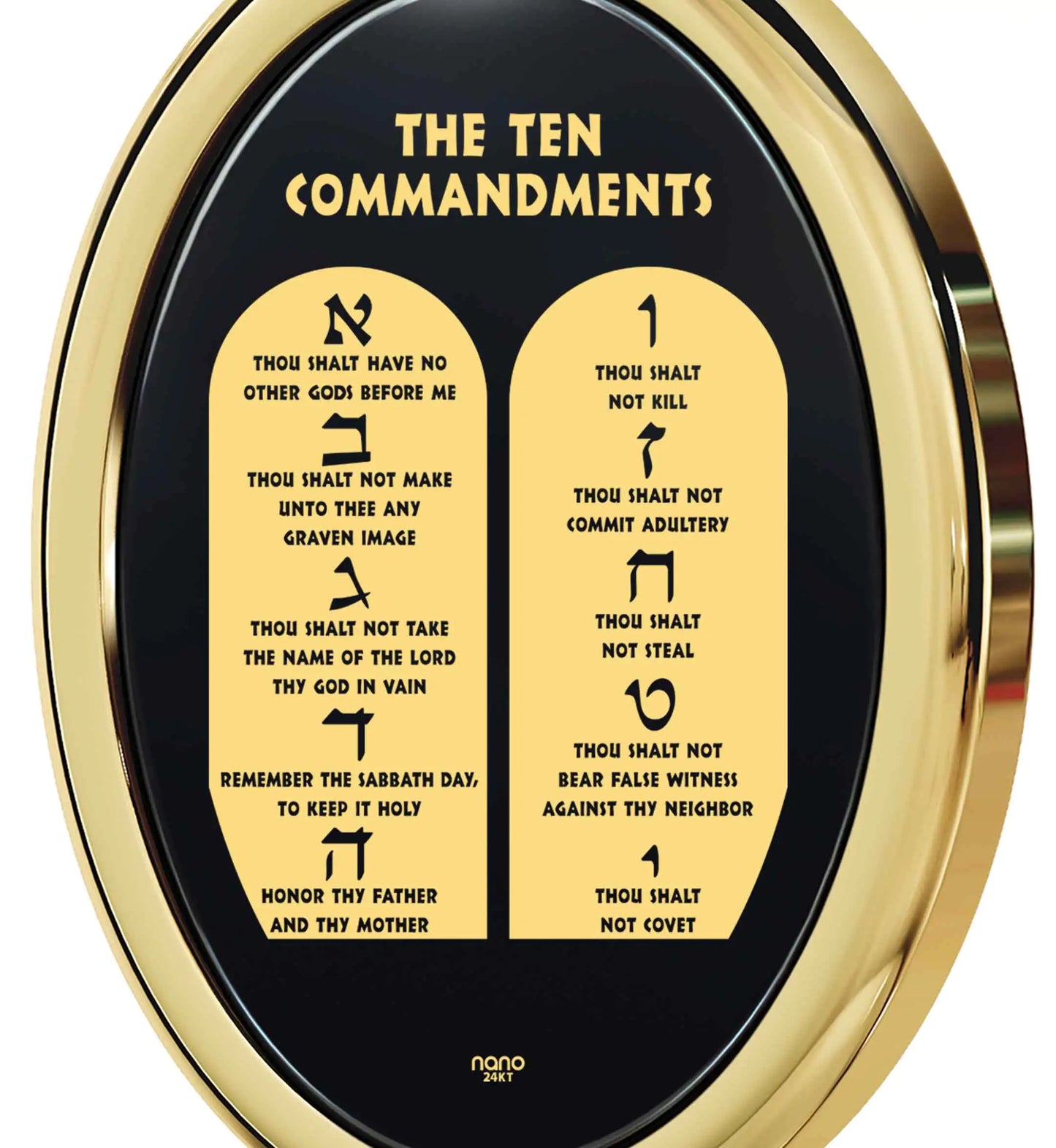 Commandments Necklace