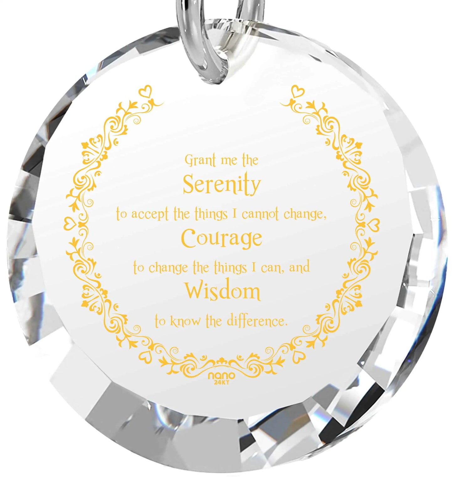 Serenity Prayer Necklace