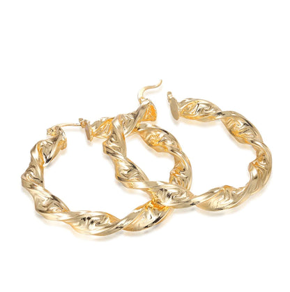 Punk Chic: Great Wall Hoop Earrings