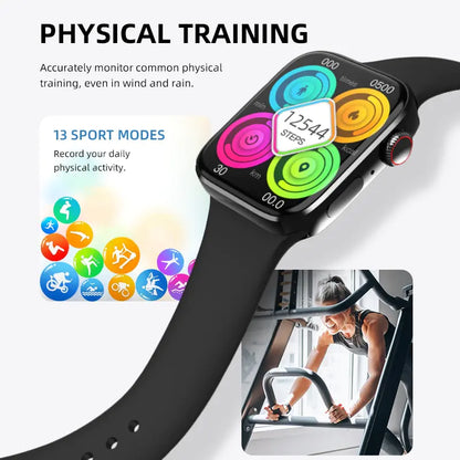 NFC Right Angle Design Bluetooth Smartwatch