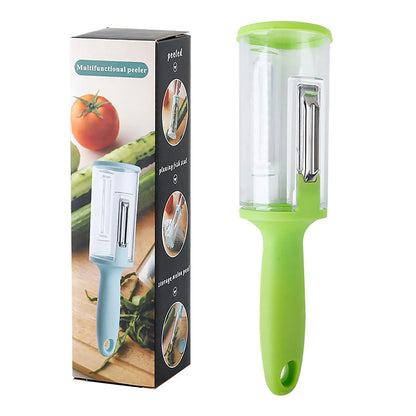 Multifunctional Peeling Knife with Storage