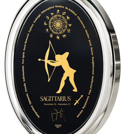 Sagittarius Zodiac Necklace